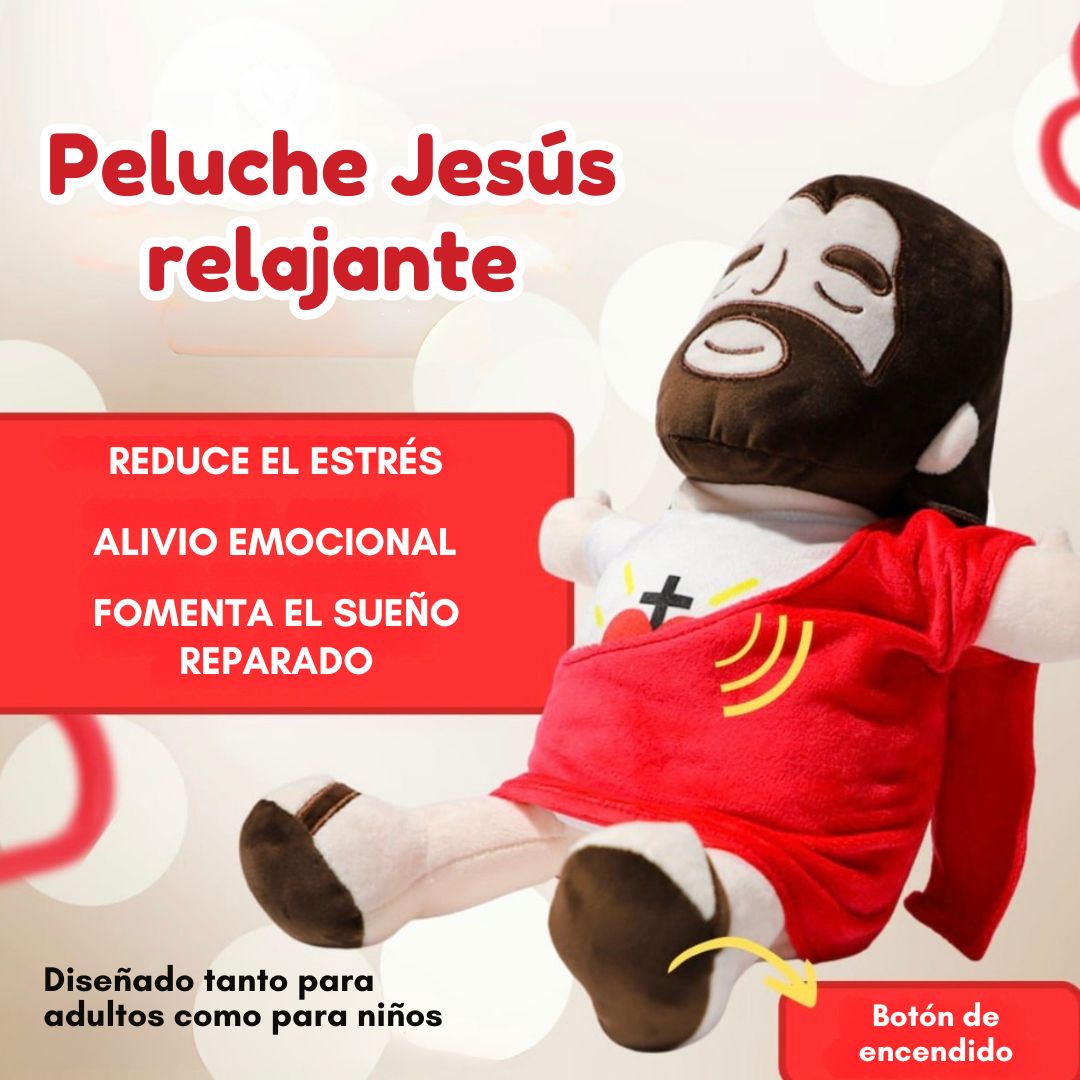 Abrazo de Fe® — El peluche de Jesús que transmite paz y serenidad al instante