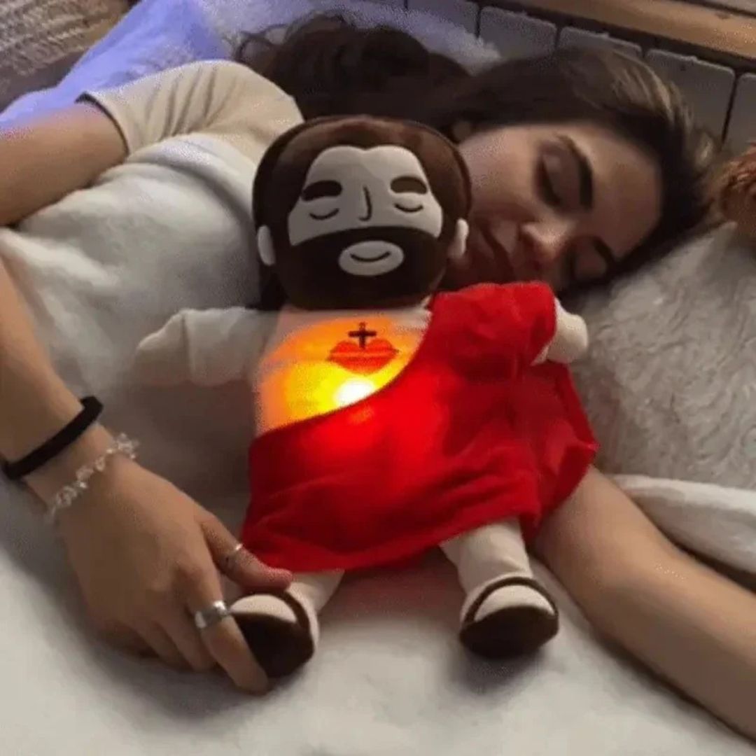 Abrazo de Fe® — El peluche de Jesús que transmite paz y serenidad al instante